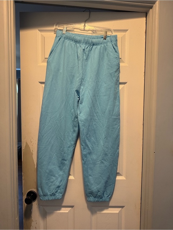 Year of Ours Pants - Year of Ours Light Blue Women's Jogger Track Pants